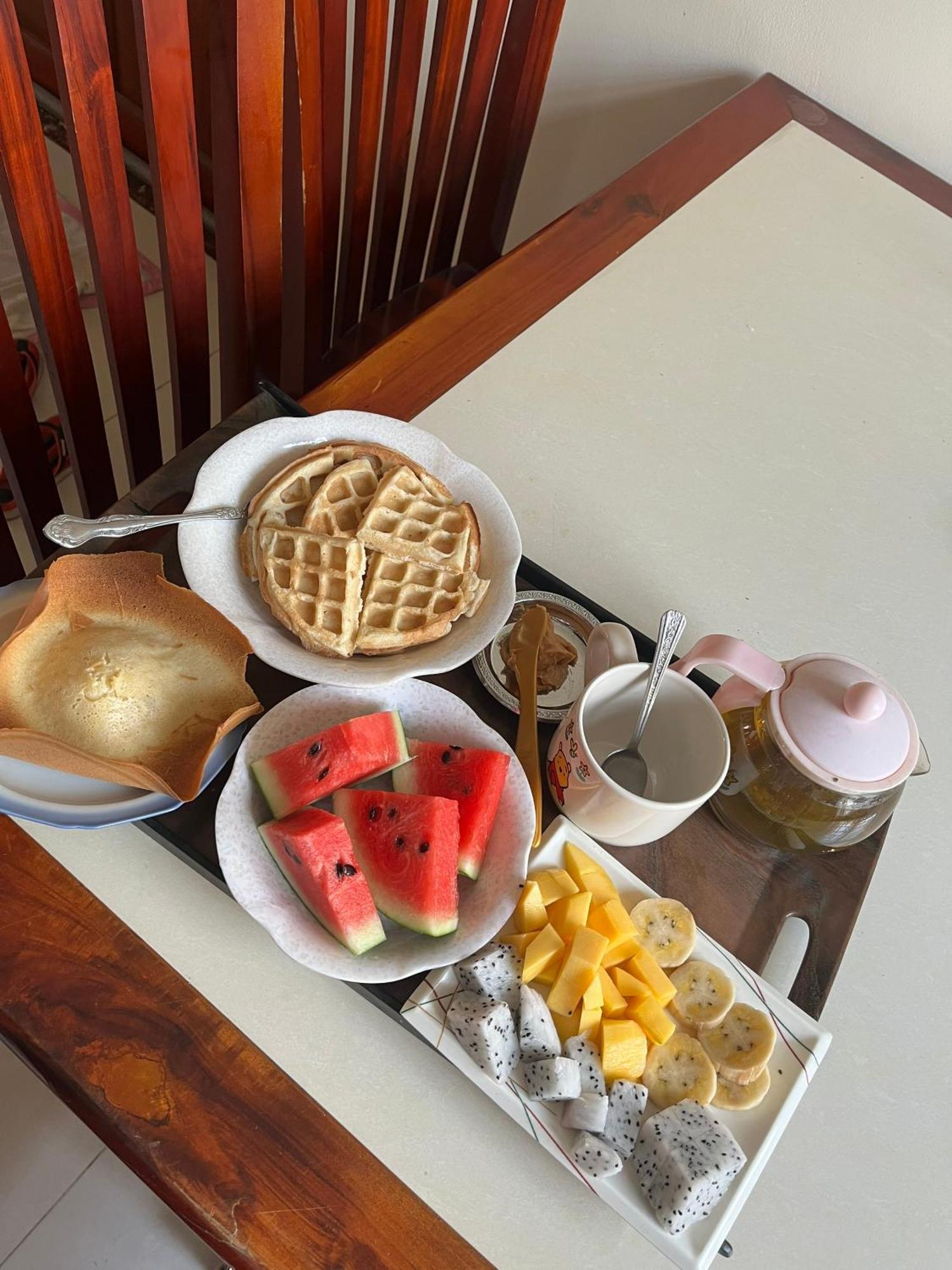Cherry Homestay - Hoang De Motel 朱笃 外观 照片